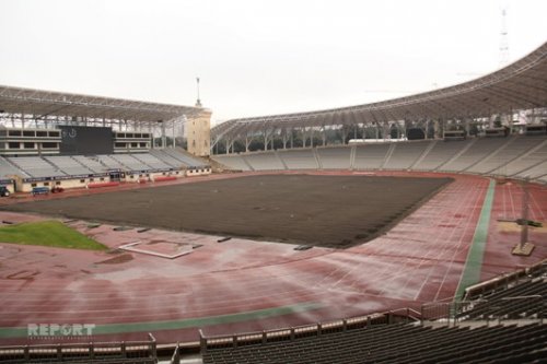 Respublika stadionunu şumladılar - FOTOLAR