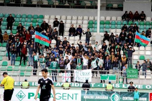 "Xəzər Lənkəran" şəhidlərimizi belə andı - FOTOLAR