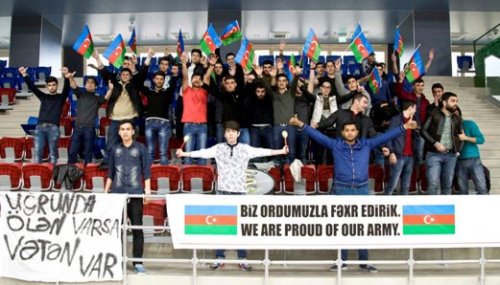 Super Liqa komandaları üçün "Qarabağ" bizimdir" şüarı - FOTOLAR