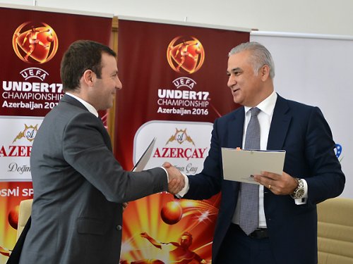 Bakıdakı Avropa çempionatı üçün daha bir sponsor - FOTOLAR - VİDEO