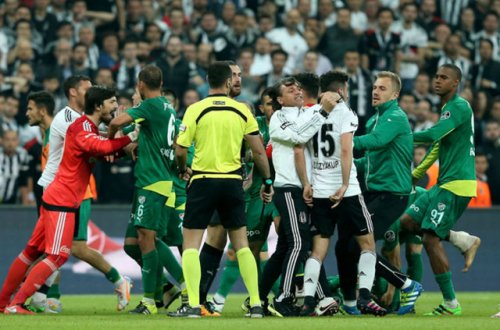 "Beşiktaş"ın yeni stadionda qələbə və...dava-dalaş - FOTOLAR - VİDEO