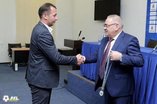 Bombardir və medalçılar mükafatlandırıldı -  FOTOLAR