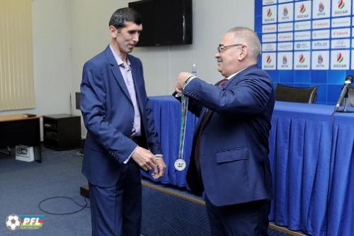 Bombardir və medalçılar mükafatlandırıldı -  FOTOLAR