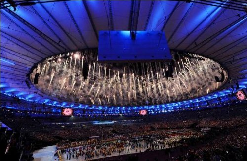 Olimpiyaçılarımız "Rio-2016"nın açılışında - FOTOLAR