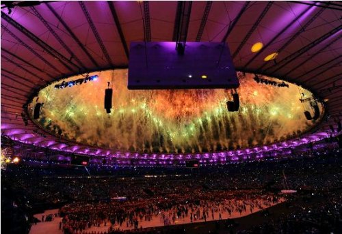 Olimpiyaçılarımız "Rio-2016"nın açılışında - FOTOLAR