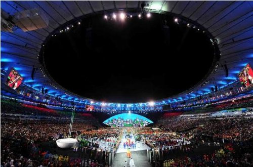 Olimpiyaçılarımız "Rio-2016"nın açılışında - FOTOLAR