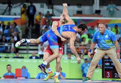 London-2012 medalçıları belə dayandı - FOTOLAR