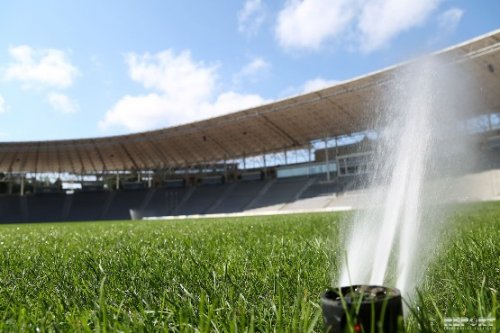 Respublika stadionunda son durum - FOTOLAR