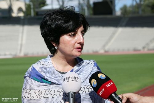 Respublika stadionunda son durum - FOTOLAR