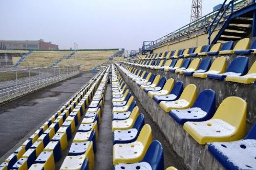 Gəncə şəhər stadionunda son durum - FOTOLAR