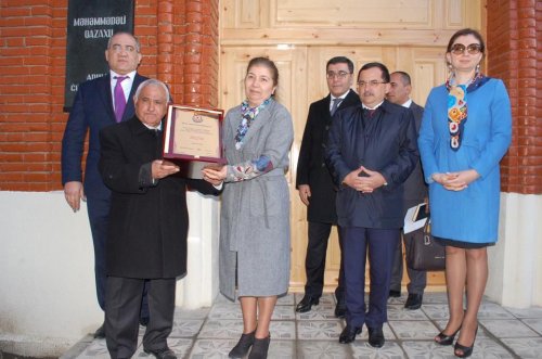 Qazaxda yeni təmirdən çıxmış güləş zalı açıldı - FOTOLAR