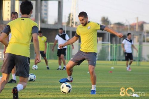 "Neftçi" "Səbail" üçün başladı - FOTOLAR