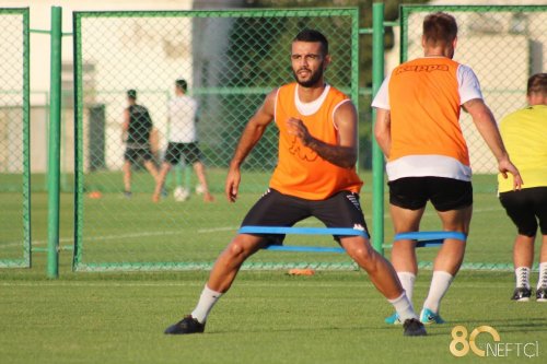 "Neftçi" Elşad Əhmədovla ilk məşqinə çıxdı  - FOTOLAR