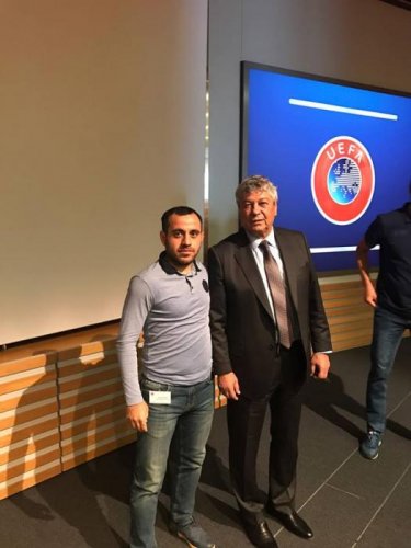 Ayxan Abbasov UEFA-nın seminarında - FOTOLAR