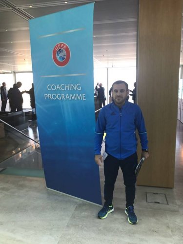 Ayxan Abbasov UEFA-nın seminarında - FOTOLAR