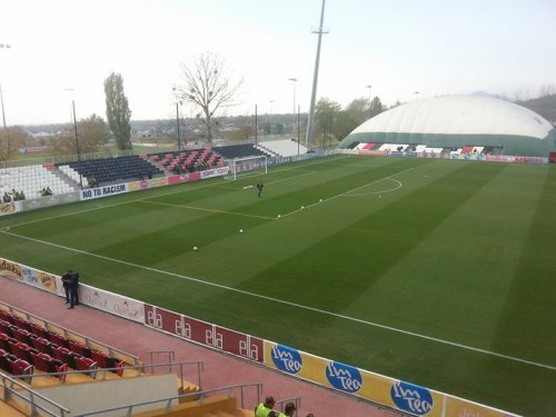 Qəbələ şəhər stadionunda son durum - FOTOLAR