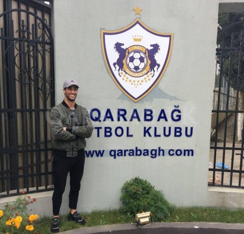 "Qarabağ"ın məşqində sürpriz qonaq - FOTOLAR