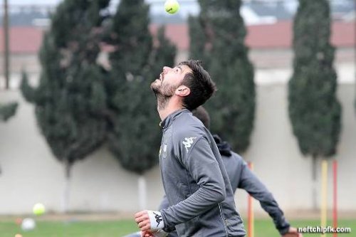 "Neftçi"nin məşqində yeni və "qovulan" oyunçu - FOTOLAR