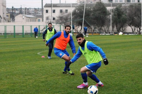 "Keşlə" yeni transferlərlə məşqdə - FOTOLAR