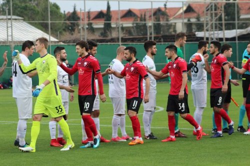 "Akhisar Bələdiyyəspor" – "Qəbələ" matçından - FOTOLAR