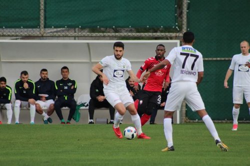 "Akhisar Bələdiyyəspor" – "Qəbələ" matçından - FOTOLAR