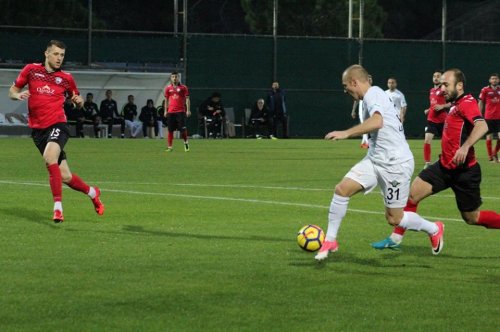 "Akhisar Bələdiyyəspor" – "Qəbələ" matçından - FOTOLAR