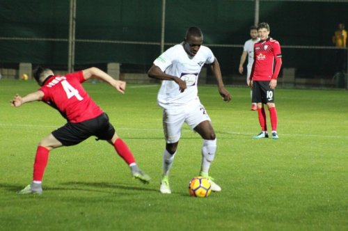 "Akhisar Bələdiyyəspor" – "Qəbələ" matçından - FOTOLAR