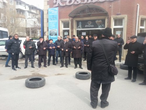 Böyükağa Hacıyev dəfn olundu - FOTOLAR