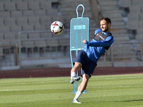Millimiz 5 futbolçusuz çalışdı - FOTOLAR