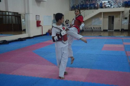 Taekvondoçularımızın olimpiada hazırlıqları - FOTOLAR