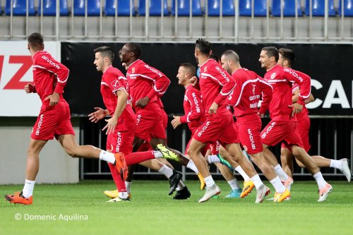 Malta millisi "Bakcell Arena"da - FOTOLAR