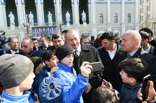 Prezident "Ulduzlar finalı"nda - FOTOLAR