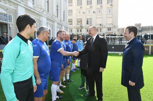 Prezident "Ulduzlar finalı"nda - FOTOLAR