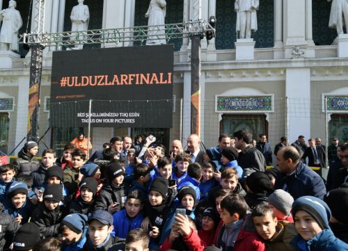 Prezident "Ulduzlar finalı"nda - FOTOLAR