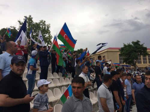 Naxçıvanda azarkeşləri Tünzalə çoşdurdu - FOTOLAR