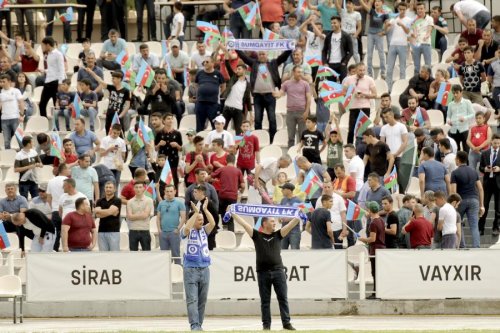 Naxçıvanda azarkeşləri Tünzalə çoşdurdu - FOTOLAR