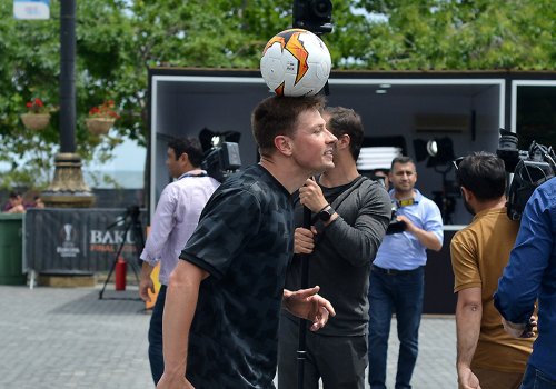 Toldo və Ouen Bakıda - FOTOLAR