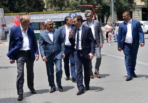 Toldo və Ouen Bakıda - FOTOLAR