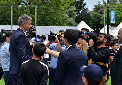 Toldo və Ouen Bakıda - FOTOLAR