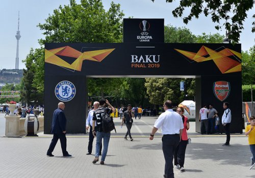 Toldo və Ouen Bakıda - FOTOLAR