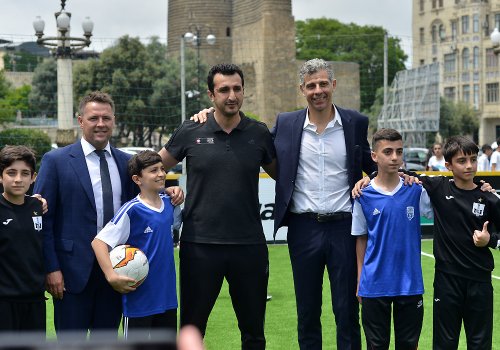 Toldo və Ouen Bakıda - FOTOLAR