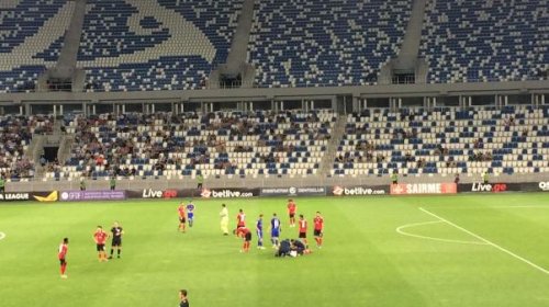 "Qəbələ"də şok itki: Meydanı xərəkdə tərk etdi - FOTOLAR