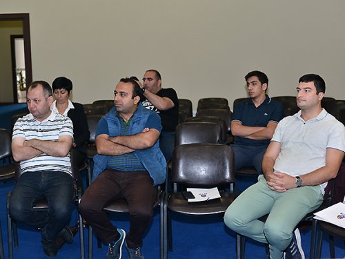 Mətbuat nümayəndələri üçün seminar - FOTOLAR