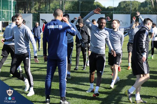 Yeni transferin "Qarabağ"la ilk məşqi - FOTOLAR