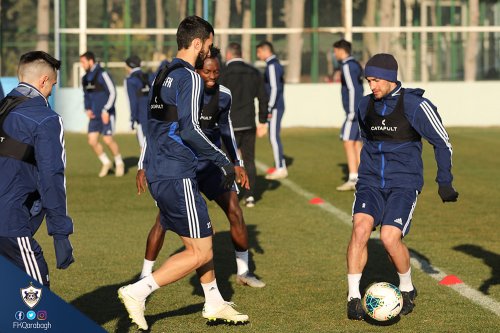 "Qarabağ"ın "Neftçi" hazırlıqları - FOTOLAR