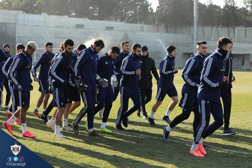 "Qarabağ"ın "Neftçi" hazırlıqları - FOTOLAR