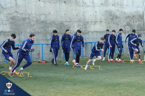 "Qarabağ"ın "Neftçi" hazırlıqları - FOTOLAR