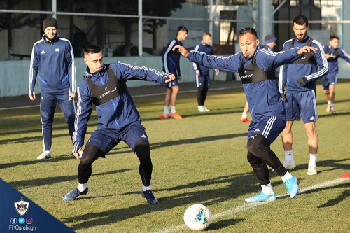 "Qarabağ"ın "Neftçi" hazırlıqları - FOTOLAR