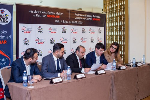 WBC Bakıda ilk dəfə seminar keçirdi - VİDEO