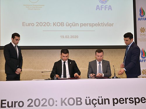 KOBİA və AFFA arasında memorandum - FOTOLAR